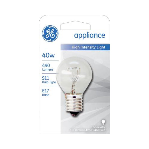 GE 40W S11 Appliance Microwave Owen High Intensity Light Bulb