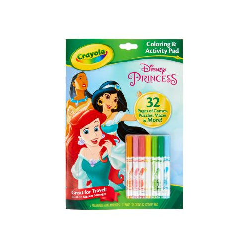 Crayola Disney Princess Coloring & Activity Pad