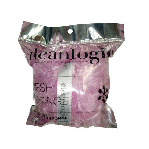 MESH BATH SPONGE SLVR BAG 50G