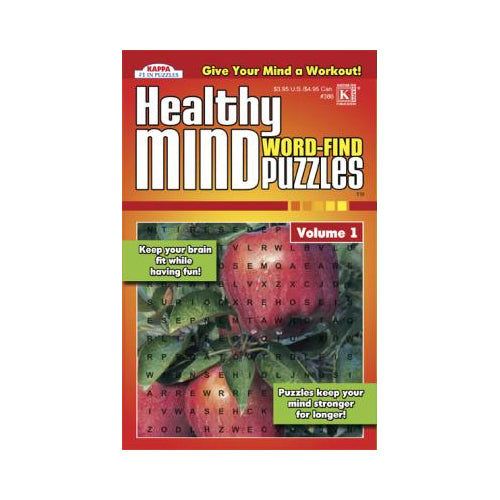 Kappa Healthy Mind Word-Find Puzzles