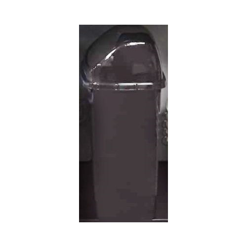 50 L SWING TRASH CAN, BLACK