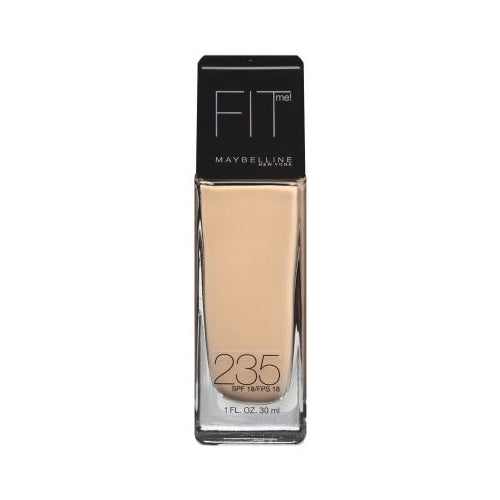 Maybelline Fit Me Dewy + Smooth Liquid Foundation Makeup with SPF 18, Pure Beige, 1 fl. oz.