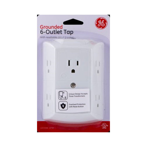 6-OUTLET TAP WHITE