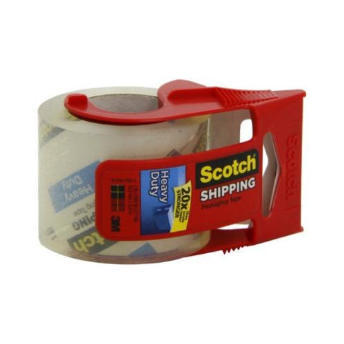 3M Scotch Heavy Duty Shipping Tape with Dispenser 1 CT