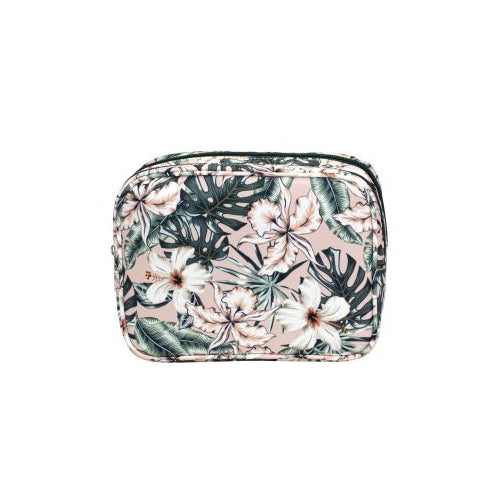 Allegro Double Zip Cosmetic Bag, Floral