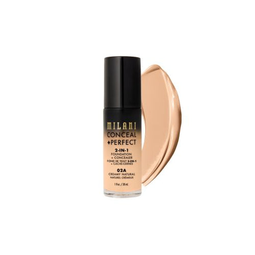 Milani Conceal + Perfect 2-In-1 Foundation + Concealer Creamy Natural