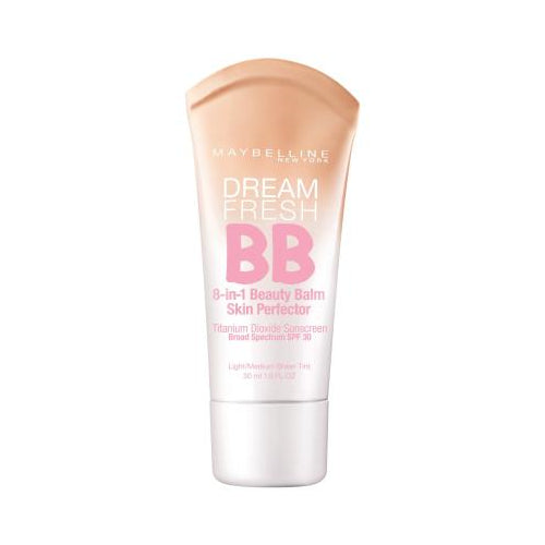 Maybelline BB Fresh 8-In-1 Beauty Balm SPF 30 110 Light/Medium Sheer Tint