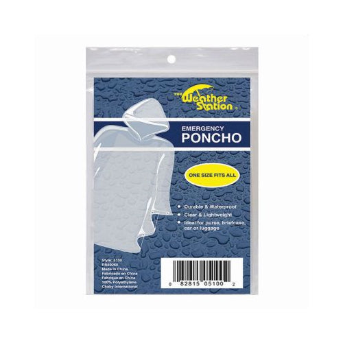 Chaby The Weather Station Emergency Poncho 5100