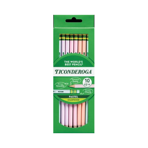 TIC 10CT PASTEL PENCILS 10CT