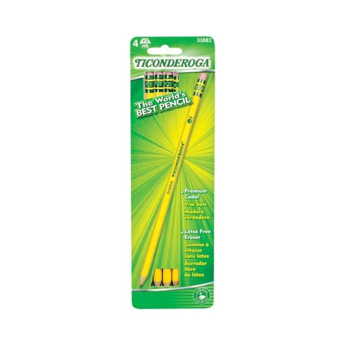 Ticonderoga The World's Best Pencil 4 #2 HB