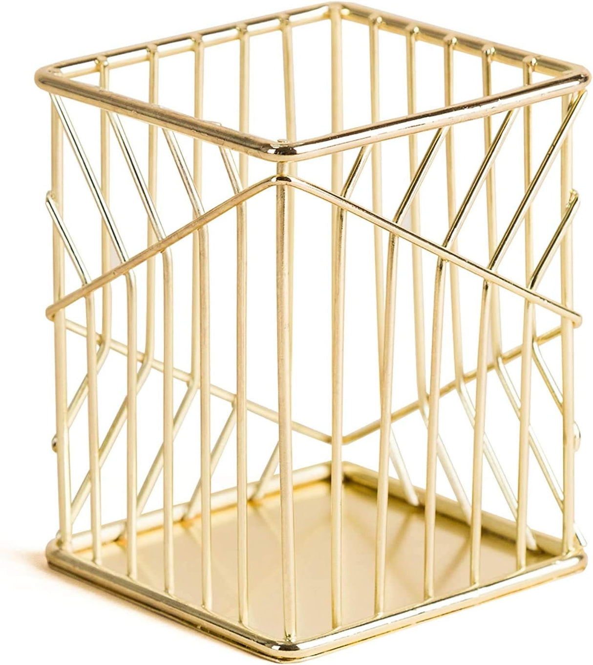 U BRANDS Metal Desk Organization Kit - Gold, 3 count