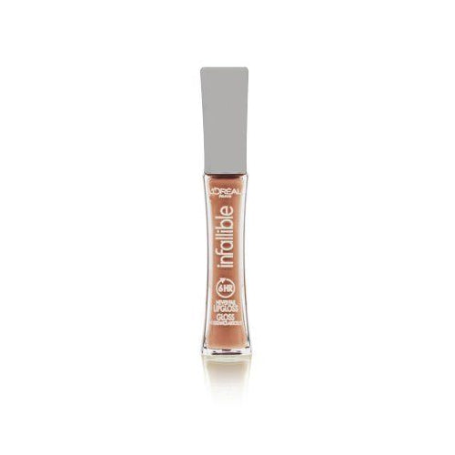 L'Oreal Paris Infallible 8 Hour Pro Lip Gloss, hydrating finish, Coral Sands, 0.21 fl. oz.