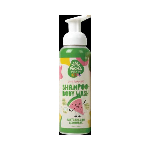 Pacha Soap Co FOAMING 2 IN 1, WATER LEMON