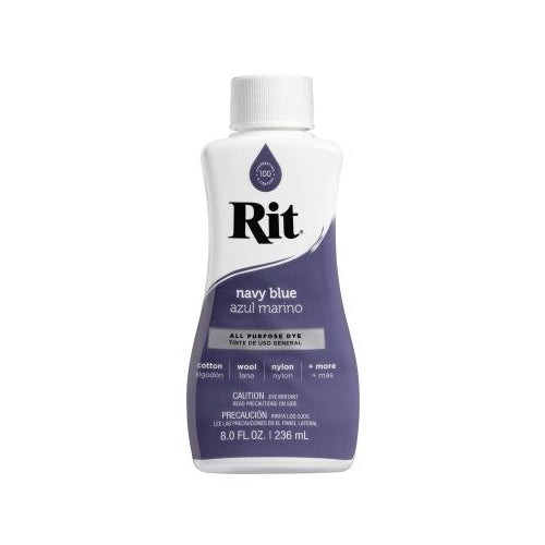 Rit Dye Liquid Navy Blue 8oz