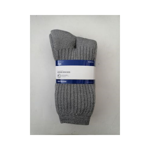 Forsythia Ridge  2Pk Wool Blend Crew Socks