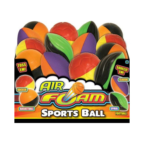 AIR FOAM SPORT BALL 24PC DPLY