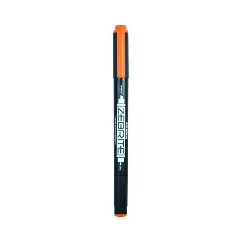 Zebra Zebrite Double-Ended Highlighter, Orange