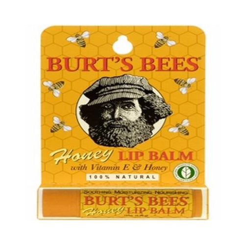 Burt's Bees 100% Natural Moisturizing Lip Balm, Honey, 0.15oz