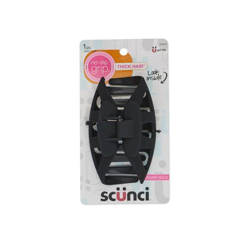 Scunci No Slip Grip No Slip Grip Jaw Clip- XL, 1.0 CT