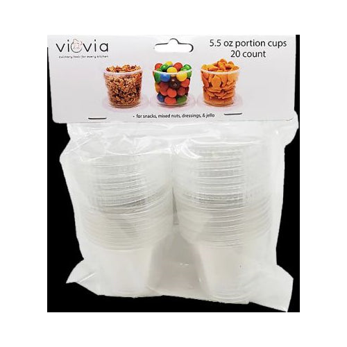 VIOVIA 5.5 OZ PORTION CUPS 20