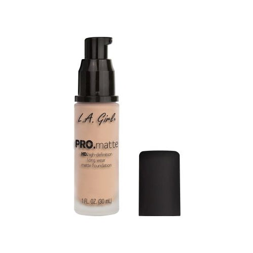 L.A. Girl PRO Matte Foundation Porcelain, 1 fl oz