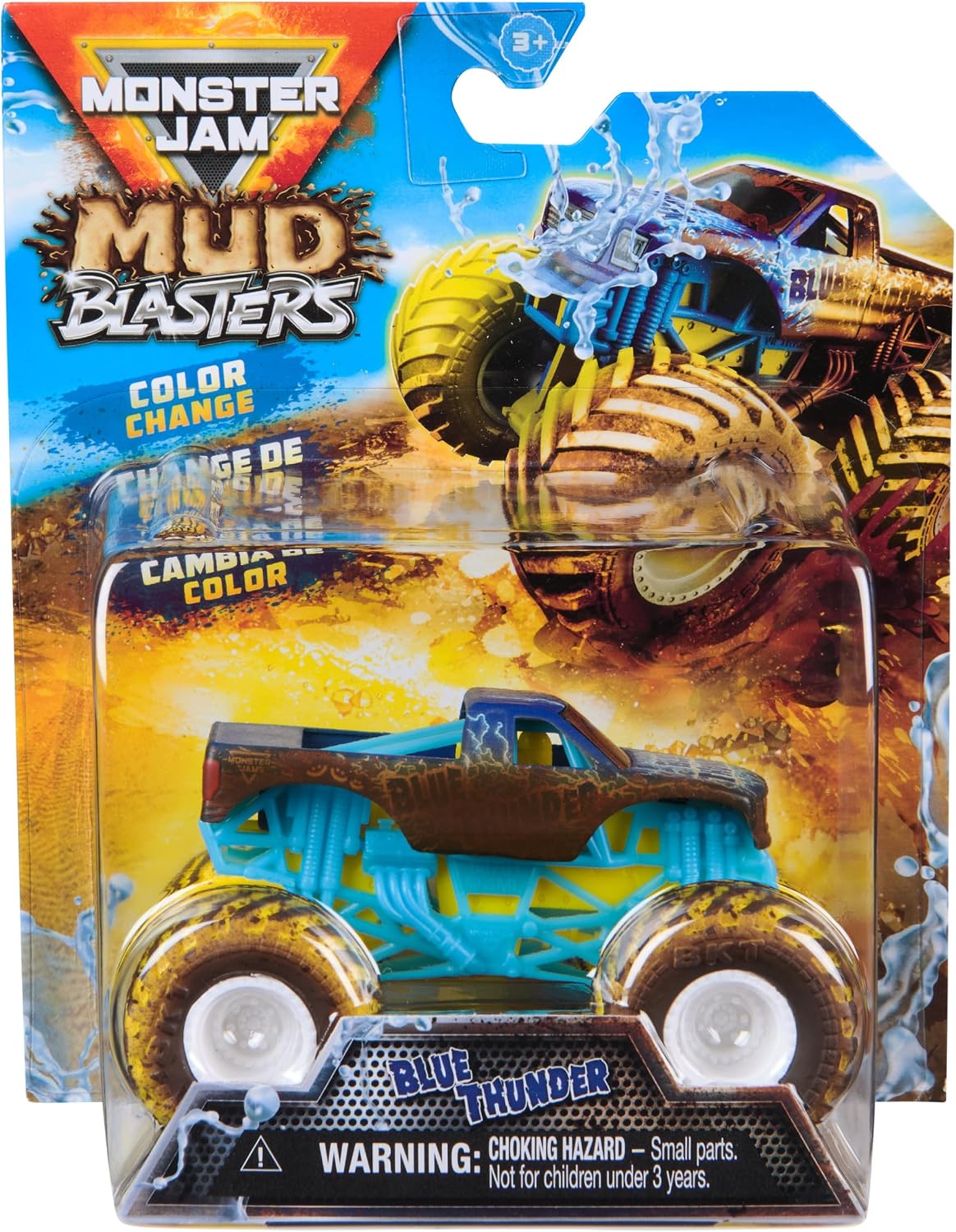 Monster Jam Mud Blasters Color Changing Monster Truck - Assorted