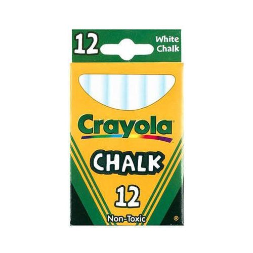 Crayola Chalk  White , 12 ct