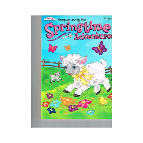 Springtime Adventures Coloring And Activity