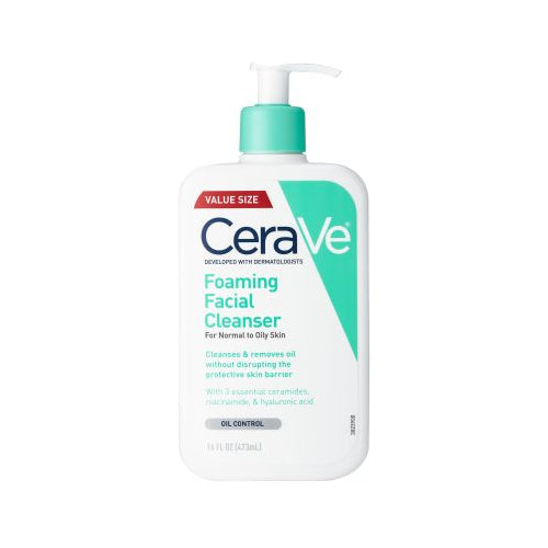 CERAVE FOAM FACIAL CLNSER 16OZ