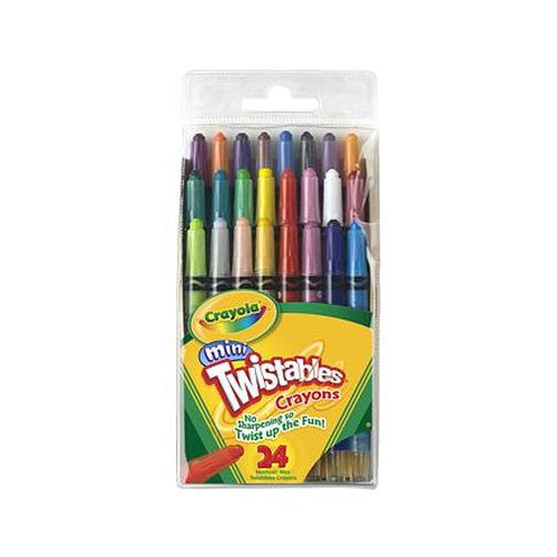 Crayola Twistables Mini Crayon Set  24-Colors