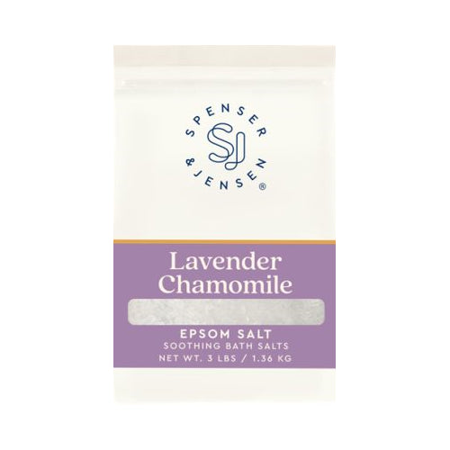 Spenser & Jensen Epsom Bath Salts Lavender Chamomile 3 lb