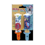 NUBY FABRIC PACIFINDER 2PK