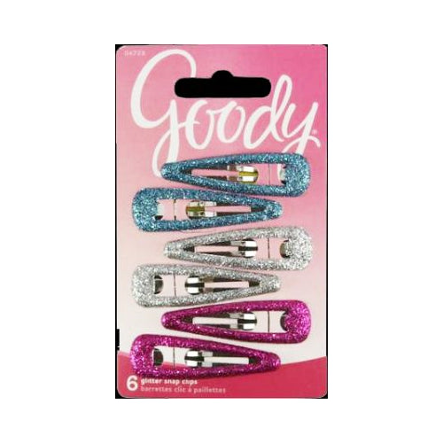 Goody Glitter Snap Clips