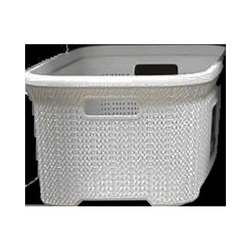 35 L KNIT LAUNDRY BASKET