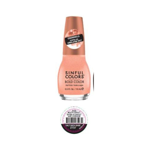 Sinful Colors Essenchills Nail Color Salt Bath Babe