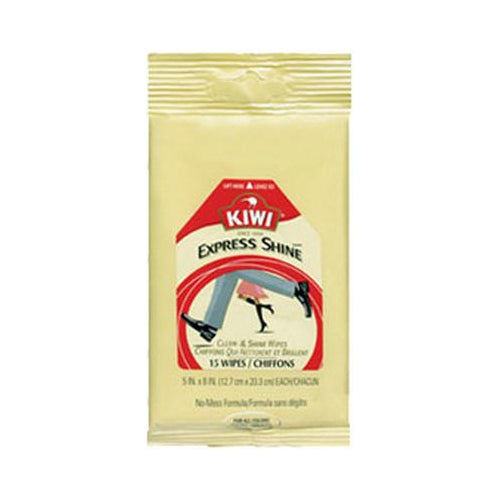 Kiwi® Express Clean & Shine Wipes 15 Ct