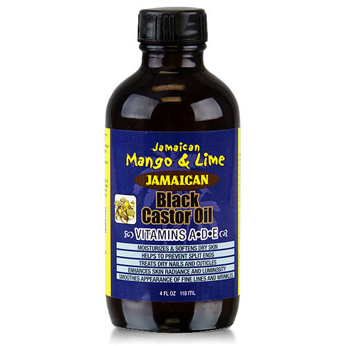 Jamaican Mango & Lime Black Castor Oil, 4 oz