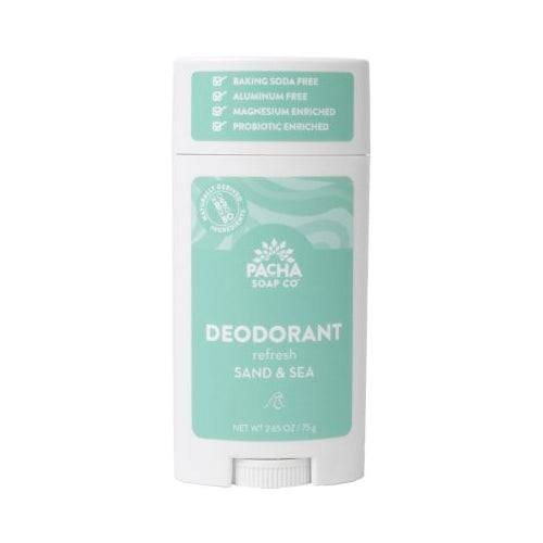 PACHA SOAP CO DEODORANT, SAND & SEA 2.65 OZ