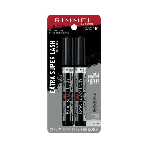 Rimmel Extra Super Lash Mascara 101 Black Black