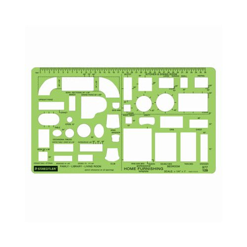 Staedtler® Mars House Furnishings Template