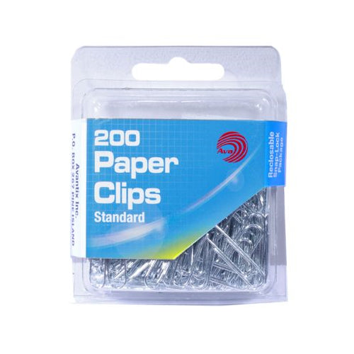 Ava Paper Clips Standard - 200 ct