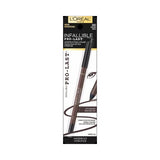 L'Oreal Paris Infallible Pro-Last Waterproof, Up to 24HR Pencil Eyeliner, Brown, 0.042 oz.