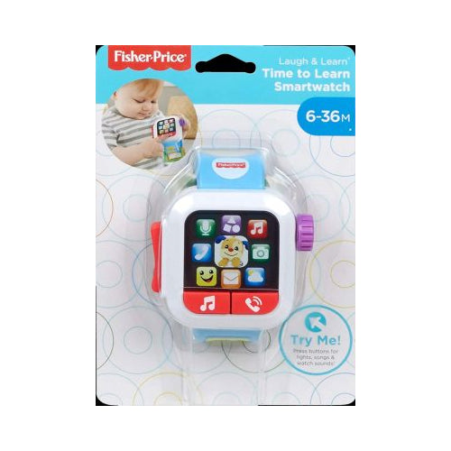 Fisher-Price Baby Laugh & Learn Time to Learn Smartwatch