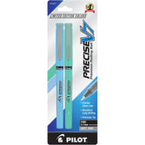 Pilot Precise V7 Harmony Rolling Ball Pens, Fine Point, 0.7 mm, Assorted 2pk