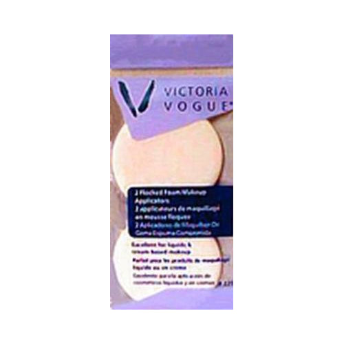 Victoria Vogue Flocked Foam Makeup Applicators