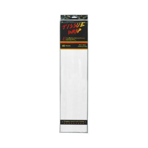 TISSUE PAPER WHT 40CT VAL PAK