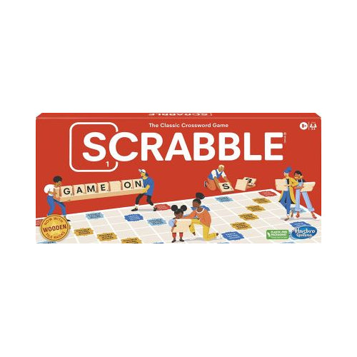 Hasbro Scrabble Board Game, The Classic Crossword Game (English), Ages 8 and up