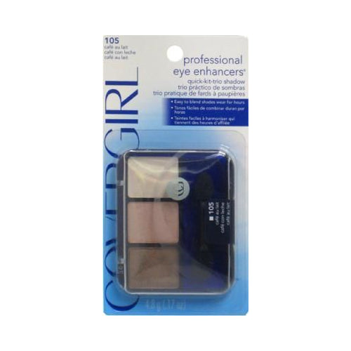 COVERGIRL Eye Enhancers Kit Eyeshadow Trio Au Lait