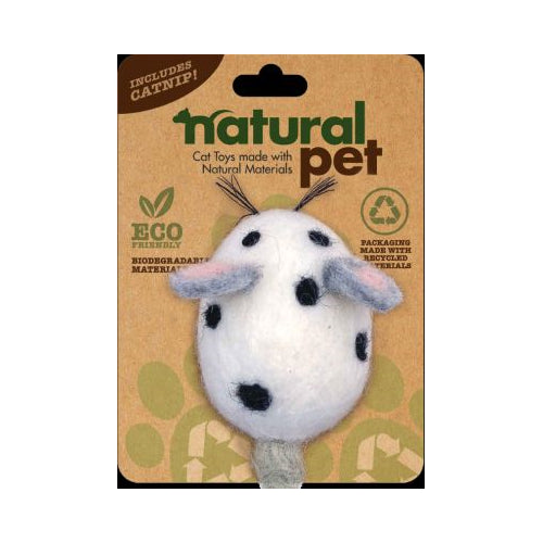 Natural Pet Wool Mouse