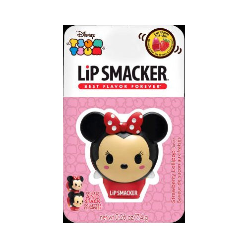 Lip Smacker Disney Tsum Tsum Lip Balm - Minnie Strawberry Lollipop